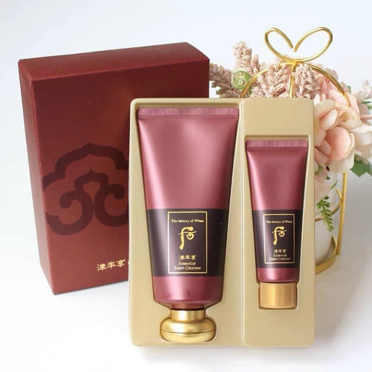 Set Sữa Rửa Mặt Whoo Đỏ Giúp Ngăn Ngừa Lão Hoá
The History Of Whoo Essential Cleansing Foam 180ml 40ml