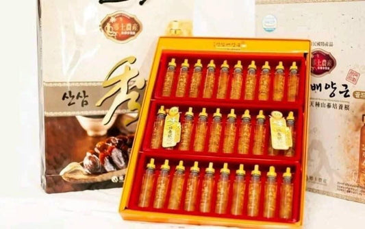 Tinh chất sâm núi Hàn Quốc Thượng Hạng Cheon Jong Tissue 30 ống