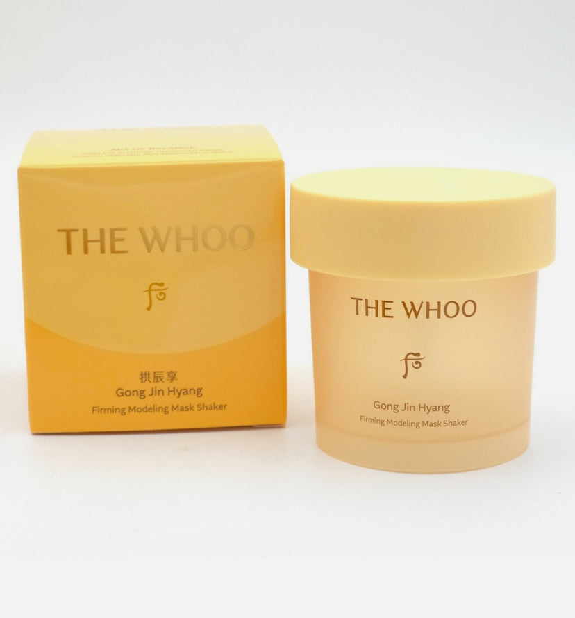 MẶT NẠ LẮC TẠO HÌNH – The Whoo GONG JIN HYANG MODELING MASK SHAKER Protein Repair Set
