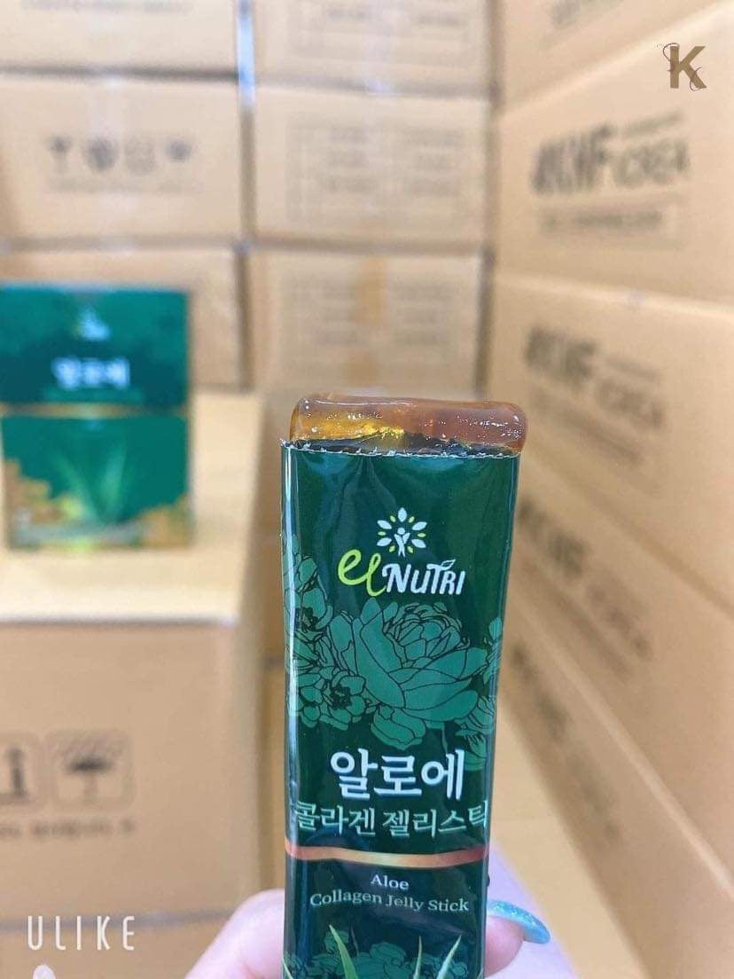 Thạch Nha Đam Collagen (Aloe Collagen Jelly) 30 Sticks