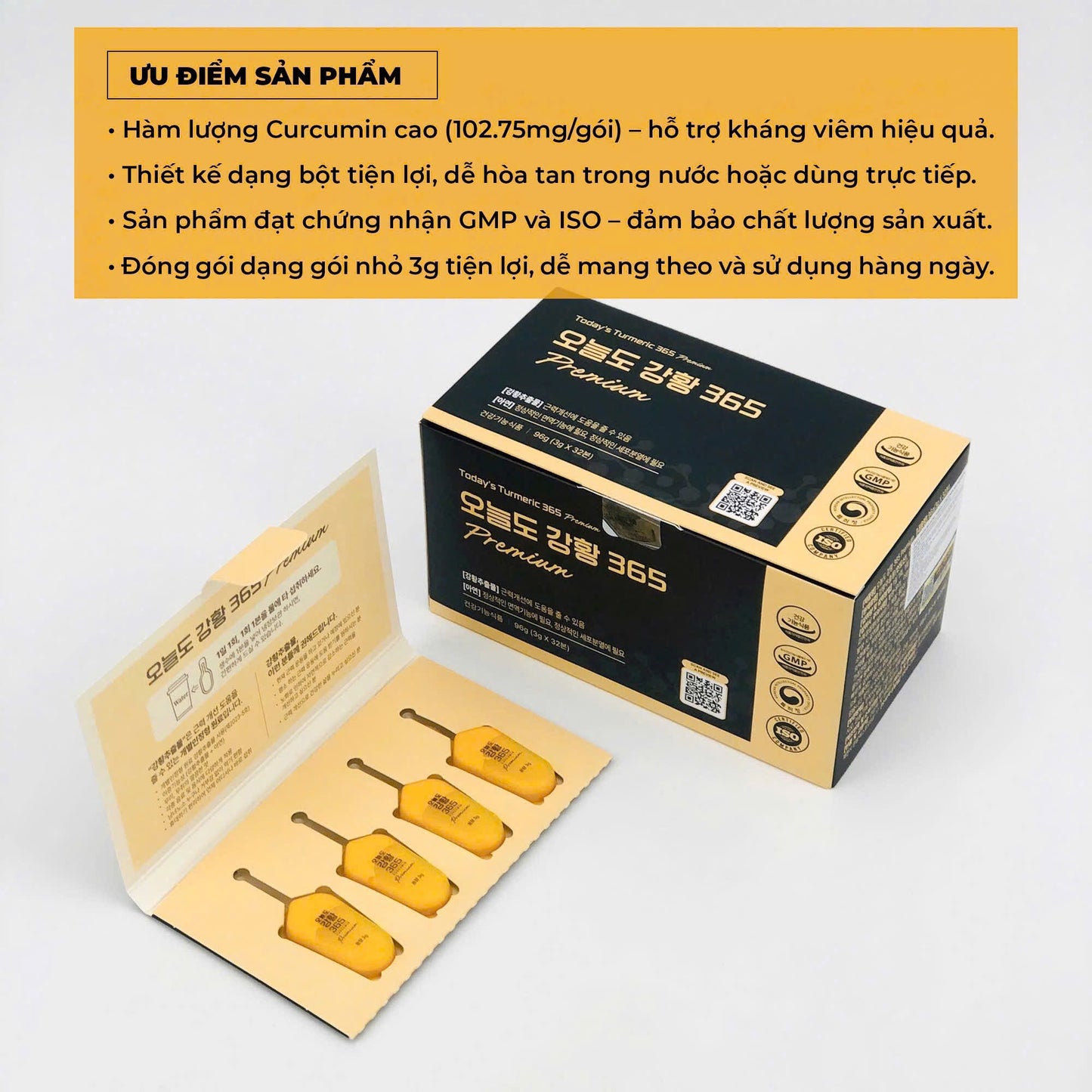 Tinh Chất Nghệ Đông Trùng 365/32 Tép