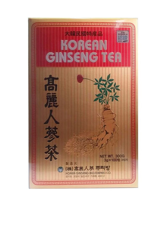 ￼Trà sâm hàn quốc Korean Ginseng Tea Hàn Quốc hộp 100 gói