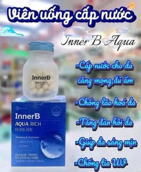 📣Viên Uống CẤP NƯỚC AQUA RICH 56V