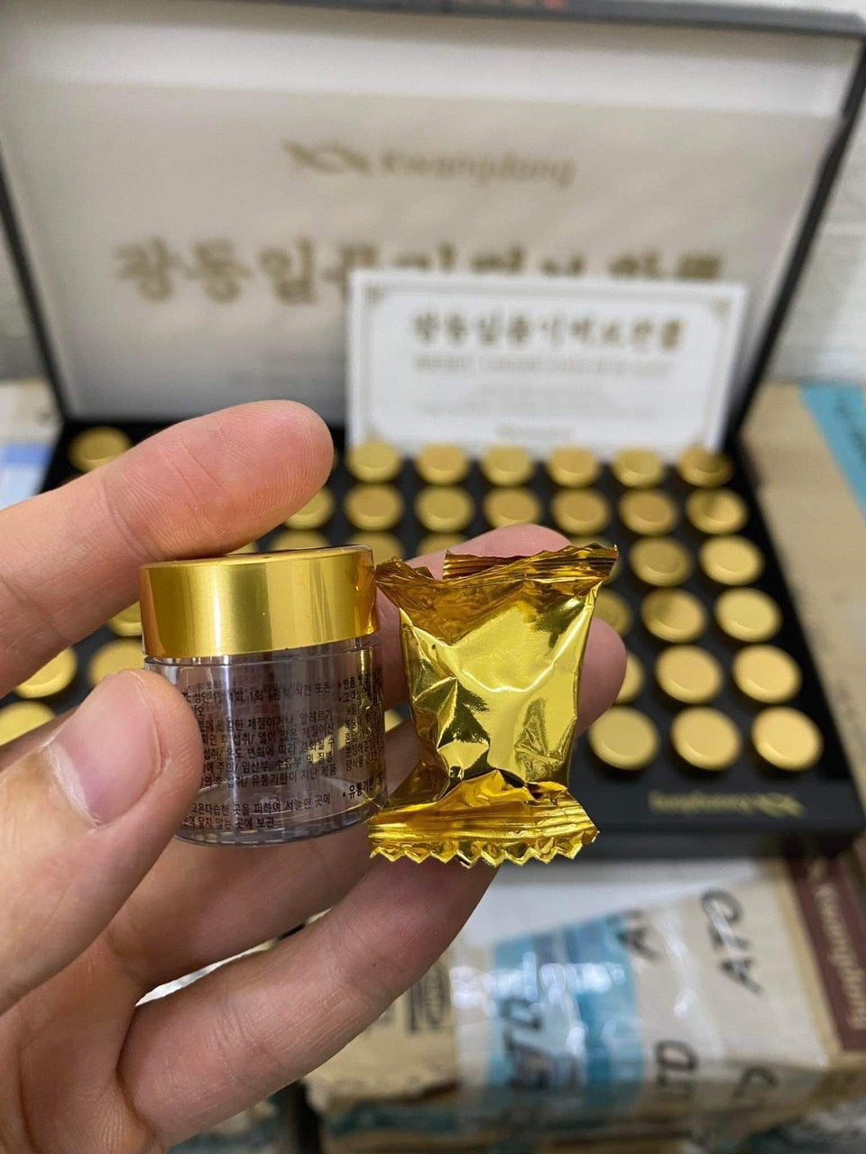 KWANGDONG An Cung Trầm Hương Đen Chống Đột Quỵ 60 viên