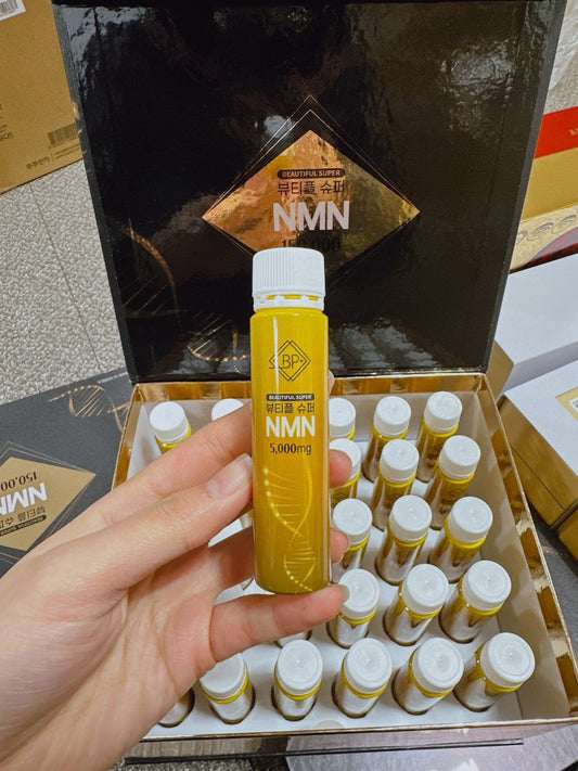 NMN 150.000MG (30 ống) 
Nước uống trường thọ cải lão hoàn đồng trẻ mãi không già body plus korea.