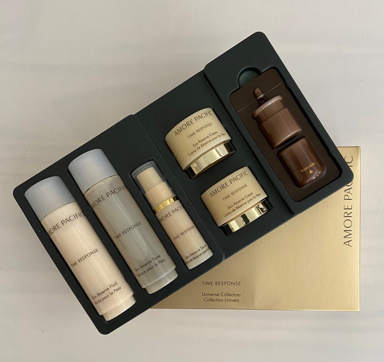 Set Amore Pacific Time Response 6 items Travel Size (Kem Dưỡng Chống Lão Hóa Tế Bào Gốc Amore Pacific)