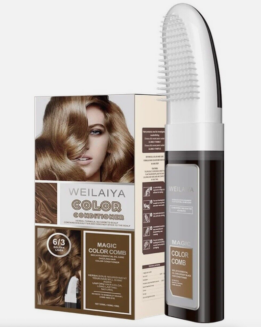 Weilaiya Hair Dye Color Shampoo Light Brown (Dầu Gội Phủ Bạc Nâu Nhat)