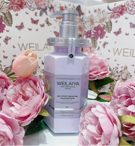 Weilaiya Peptide Hair Care Mask 450ml (Hấp Tóc)