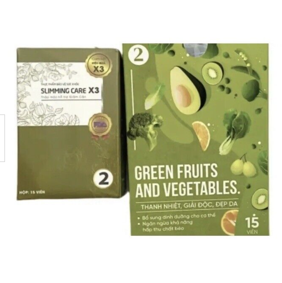 Slimming Care x3 Type 2 for Hard Loosing Weight Free Detox