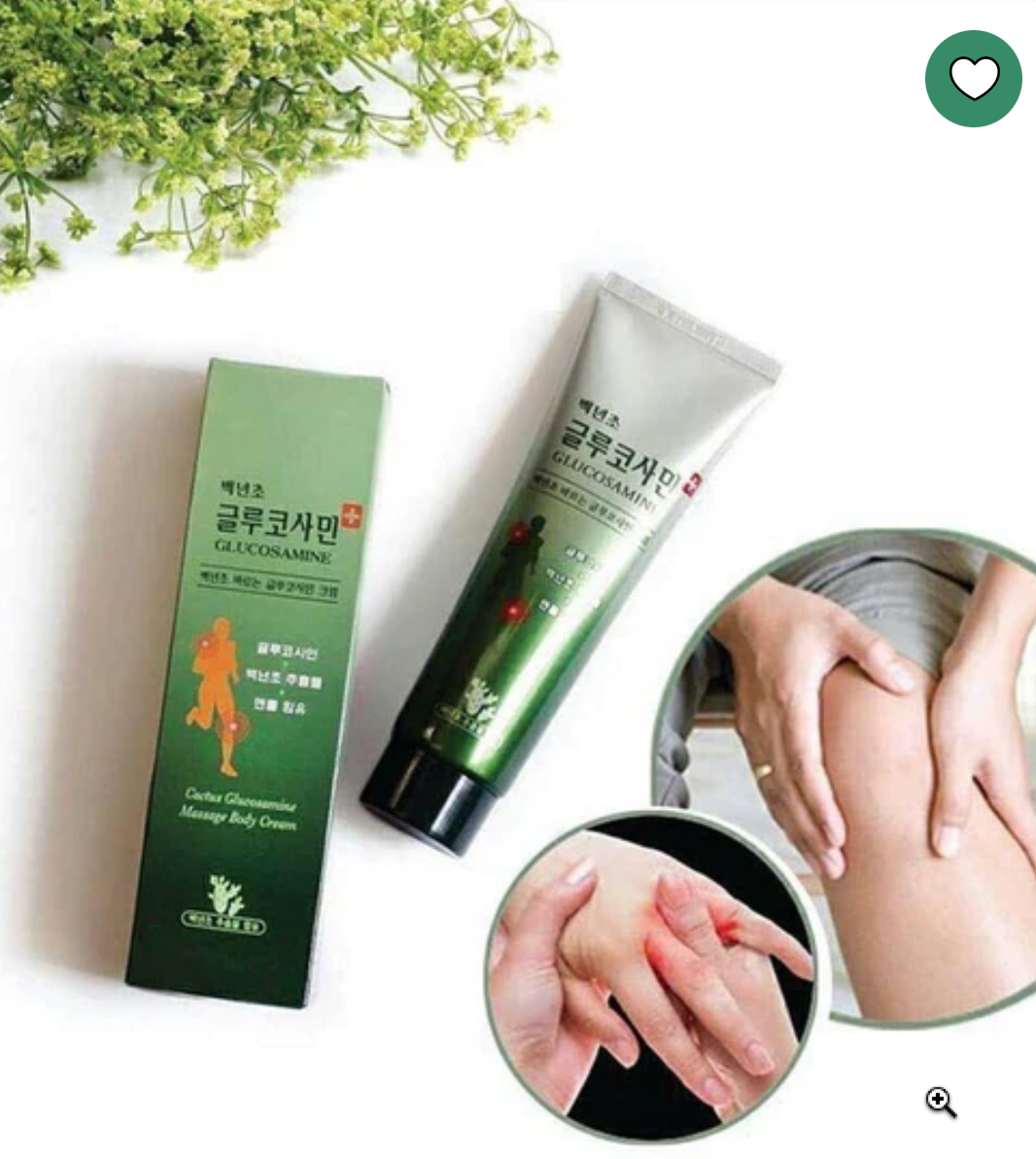 Dầu Xoa Bóp Cactus Glucosamine Massage Body Cream 150ML