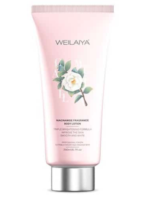 Weilaiya Niacinamine Body Lotion 200ml (Lotion Hoa Trà)