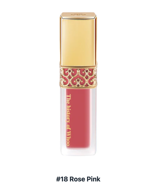 The History Of Whoo Gong Jinhyang MI Velvet Liquid Lip Rouge (Mini no box 2.1g) #18
