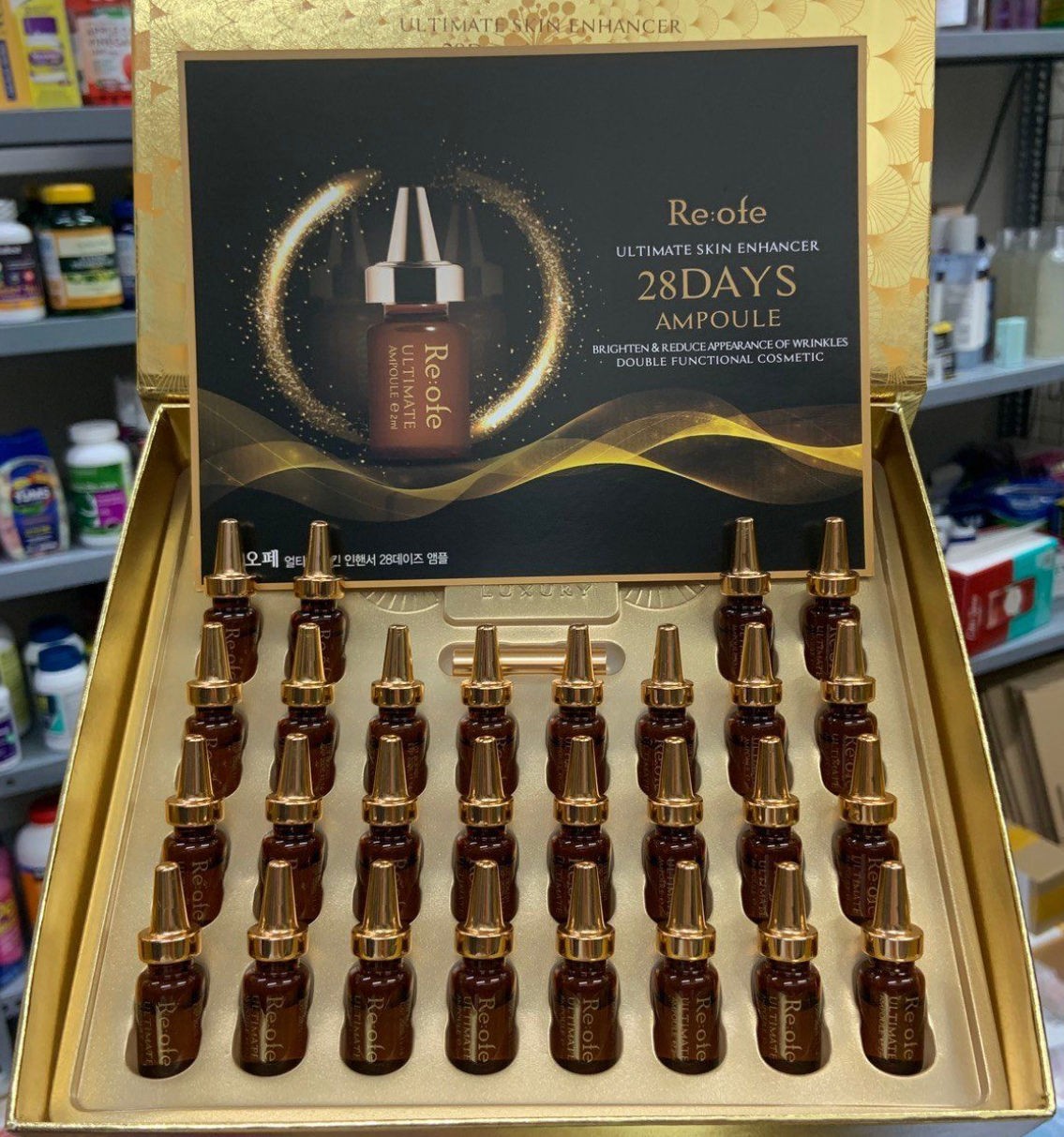 Tinh chất dưỡng da chuyên sâu Re:ofe Ultimate Skin Enhancer 28Days