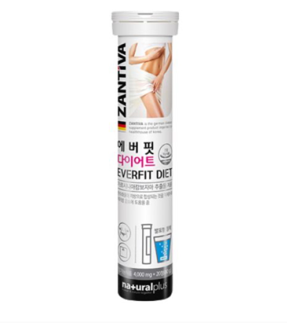 Viên sủi giảm cân Zantiva Everfit Diet 20 viên (Made in Germany)