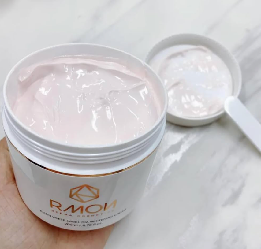 Kem Dưỡng Trắng Da Body Tế Bào Gốc Hàn Quốc Rmon White Label Dia Whitening Cream 200g