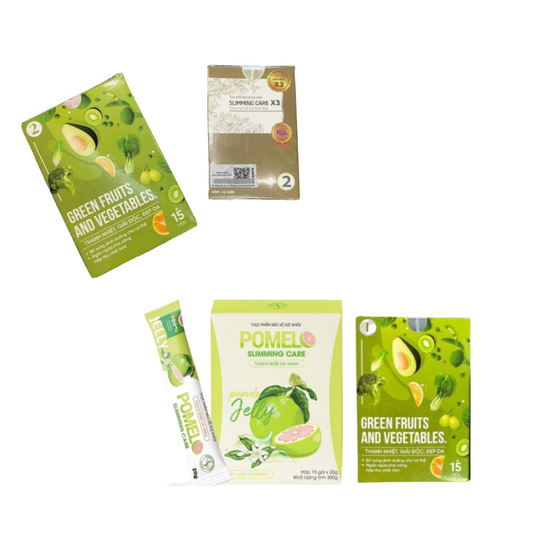 Combo Slimming Care x3 Type 2 + Pomelo Jelly